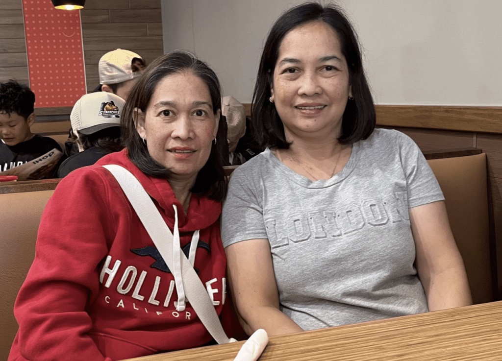 Photo of Imelda and Agnes